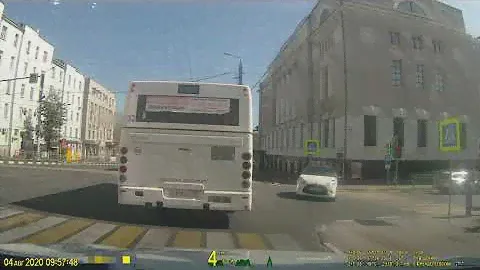 Авария Тула, проспект Ленина 04.08.2020