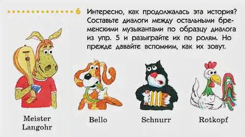 Немецкий язык "Alles klar!", 1-й год обучения, урок 4.