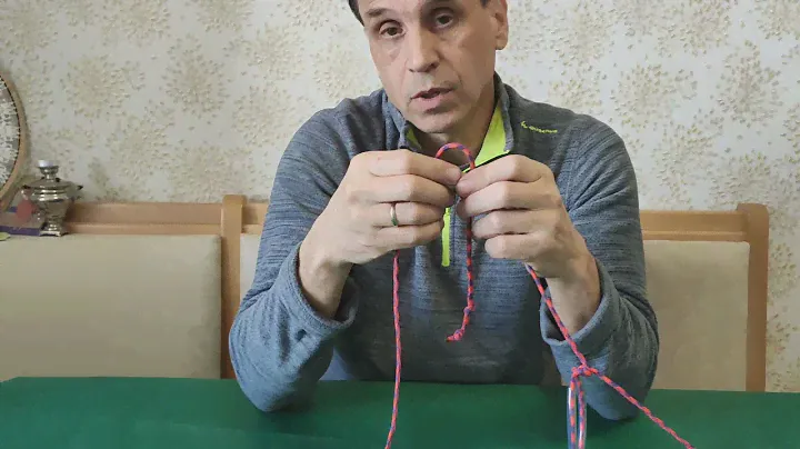 Костровой тросик. Узел плавной регулировкой длины.