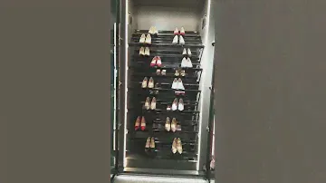 Automated Rotating Vertical Shoes Storage Carousel Rack